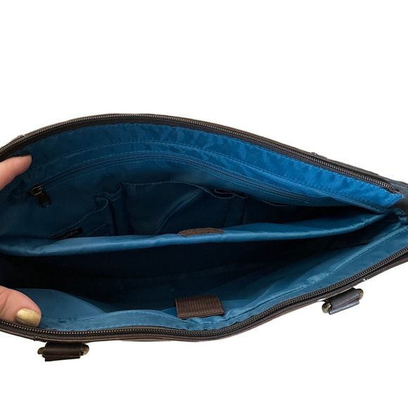 Solo Jay Leather Laptop Bag - Picture 10 of 12